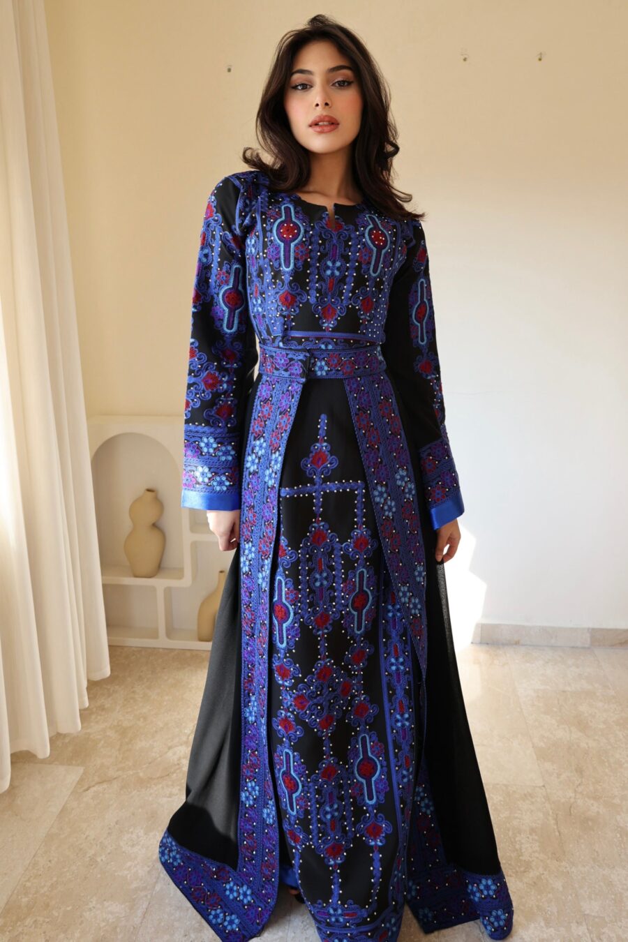 ALIA THOBE + detachable overskirt
